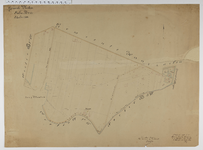 2211-3 Kaart van perceel land aan de Vleutense wetering (bij het huis te Vleuten)